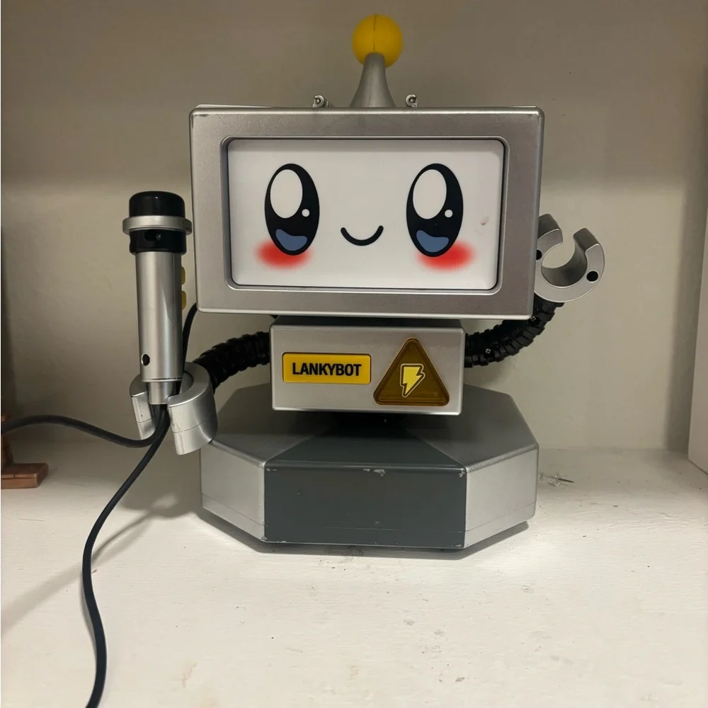 LankyBot Mystery RC Robot Interactive Toy Bonkers Toy Co - Works - No Remote